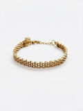 GOLD MESH CHAIN BRACELET