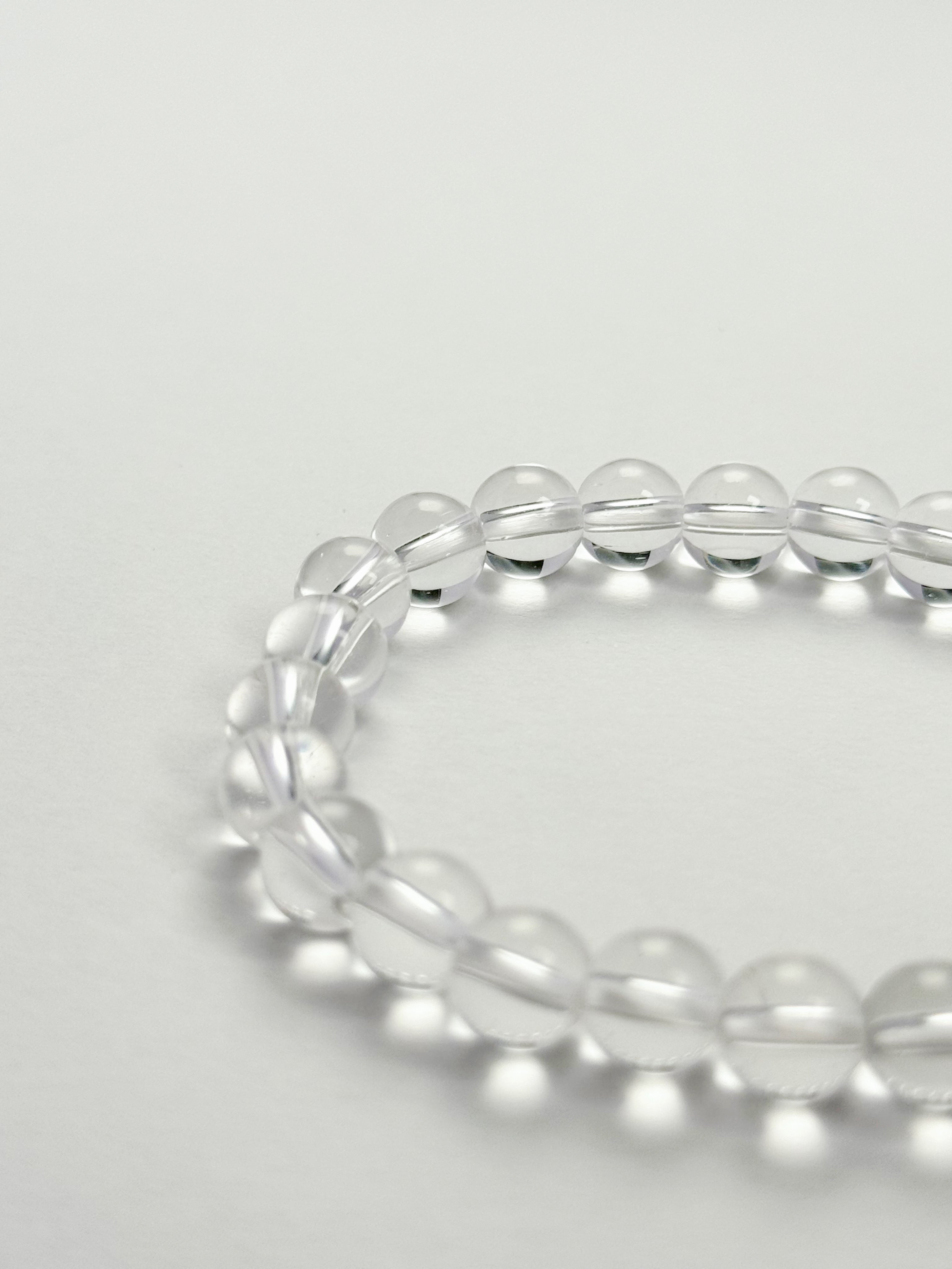 SMILEY FACE CRYSTAL BEAD BRACELET