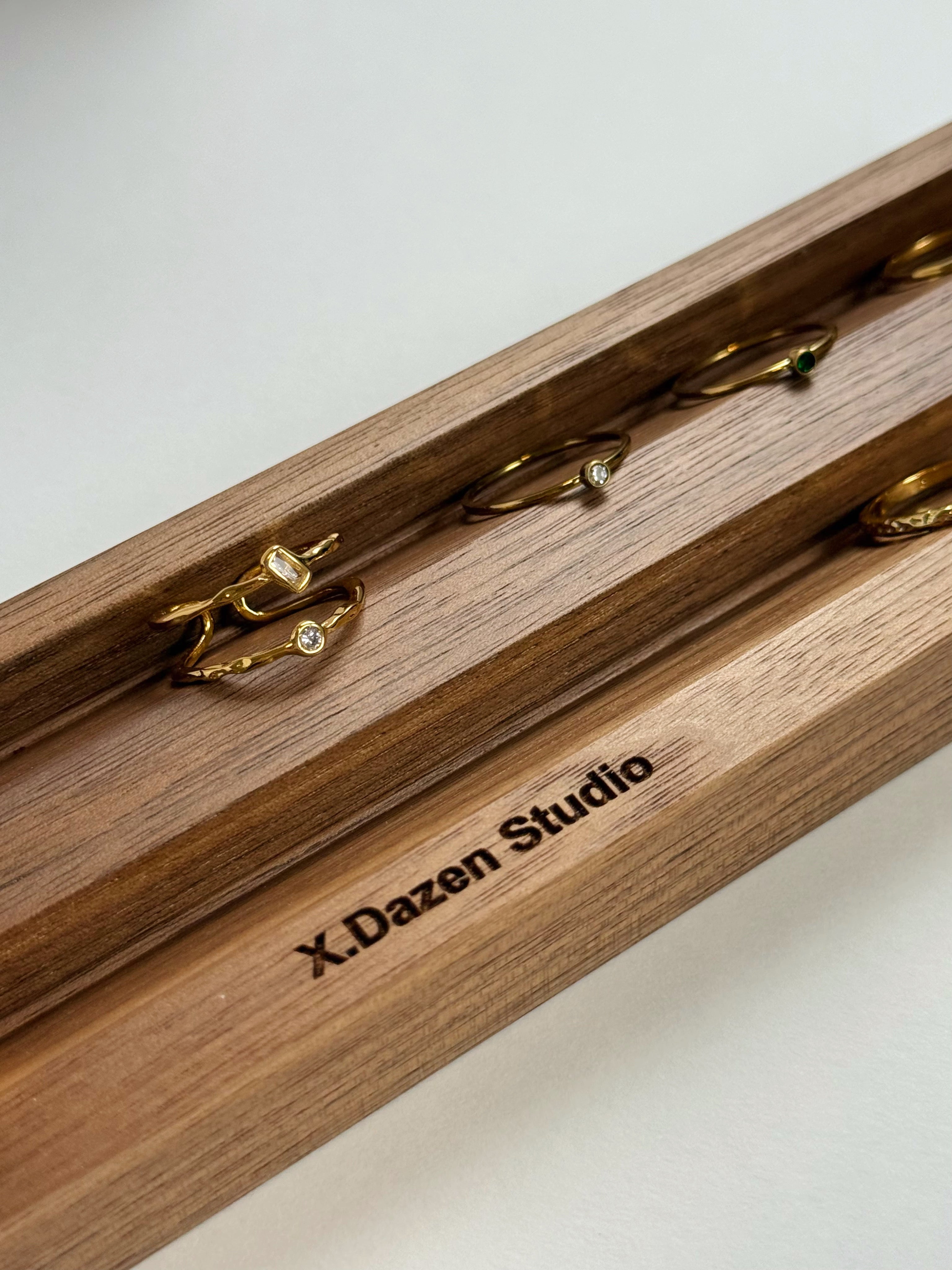 ORGANIC DOUBLE-LAYER OPEN RING