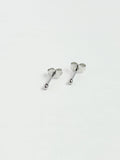 SILVER STAINLESS STEEL BALL STUDS