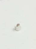 VINTAGE MATTE WIDE ARCHED EAR CUFF - SILVER