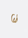 GOLD SPLIT HOOP EAR CUFF