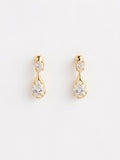 ZIRCONIA TEARDROP EARRINGS