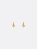 GOLD MOLTEN HUGGER HOOPS
