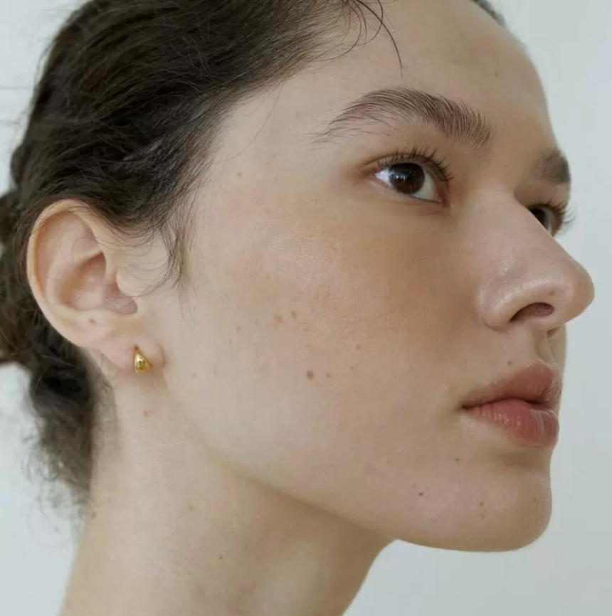 PEAR-CUT DROP EARRINGS